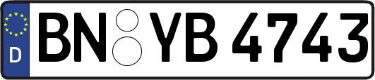 BN-YB4743