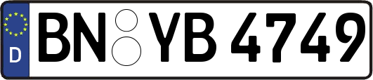 BN-YB4749