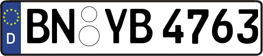 BN-YB4763