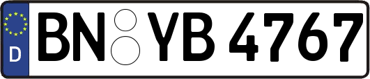 BN-YB4767