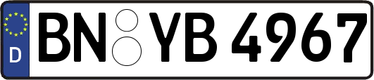 BN-YB4967