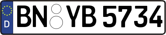 BN-YB5734