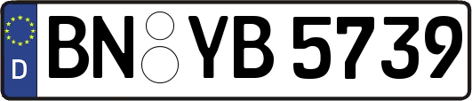 BN-YB5739