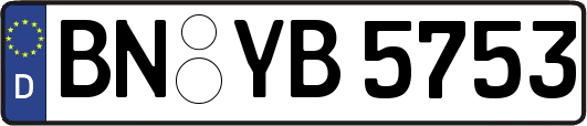 BN-YB5753
