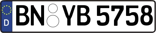 BN-YB5758