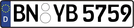 BN-YB5759