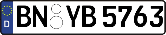 BN-YB5763