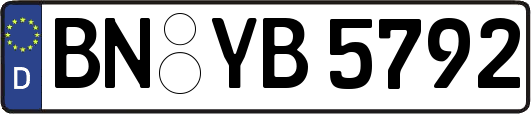 BN-YB5792