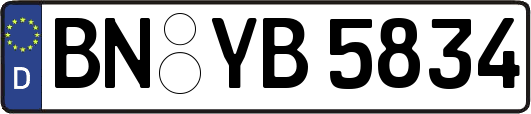 BN-YB5834