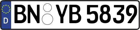 BN-YB5839