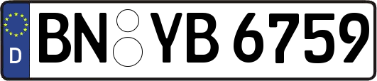 BN-YB6759