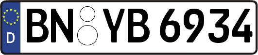 BN-YB6934