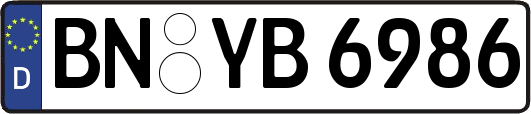 BN-YB6986