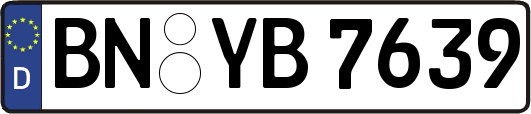 BN-YB7639