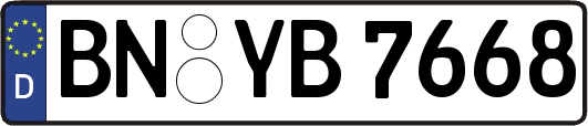 BN-YB7668
