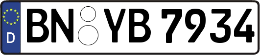 BN-YB7934