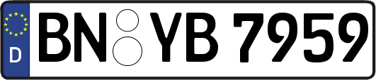 BN-YB7959