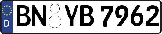 BN-YB7962
