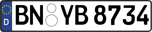 BN-YB8734