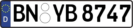 BN-YB8747