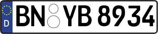 BN-YB8934