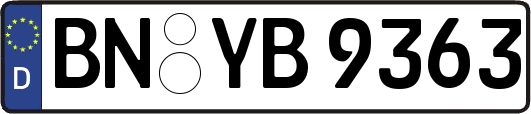 BN-YB9363