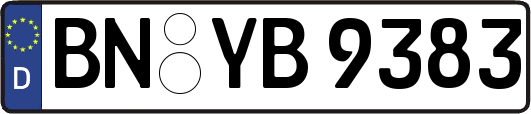 BN-YB9383