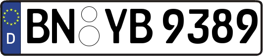 BN-YB9389