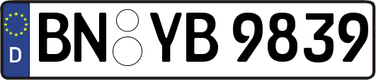 BN-YB9839