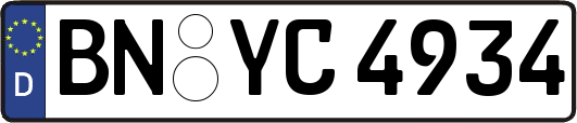 BN-YC4934