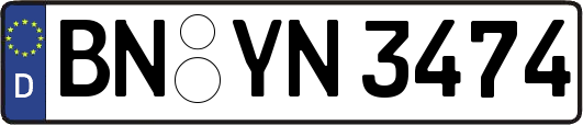 BN-YN3474