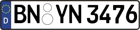 BN-YN3476