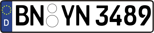 BN-YN3489
