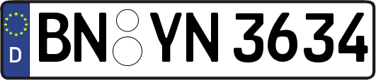 BN-YN3634