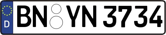 BN-YN3734
