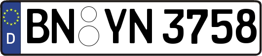 BN-YN3758