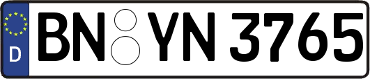 BN-YN3765