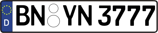 BN-YN3777