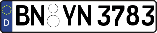 BN-YN3783