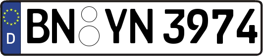 BN-YN3974
