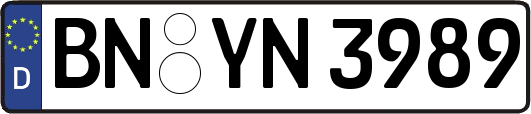 BN-YN3989