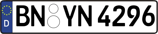 BN-YN4296