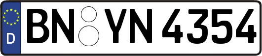 BN-YN4354