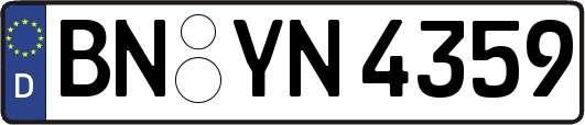 BN-YN4359