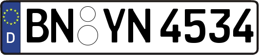 BN-YN4534