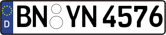 BN-YN4576