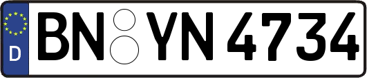 BN-YN4734