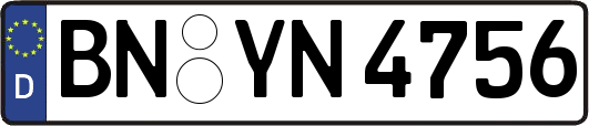 BN-YN4756