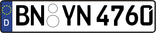 BN-YN4760