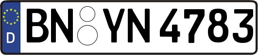 BN-YN4783